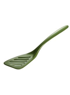 Gourmac Mini Slotted Turner 7.25" - Green