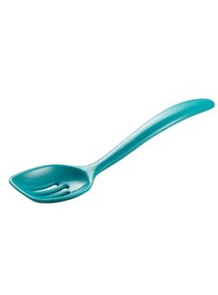 Gourmac Mini Slotted Spoon 7.5 "- Turquoise