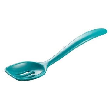 Gourmac Mini Slotted Spoon 7.5 "- Turquoise