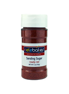 CK Products Sanding Sugar Rowdy Red, 4 Oz.