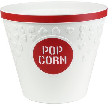 Hutzler Large Popcorn Bucket - Red