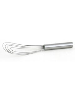 Best Manufacturers 10" Flat Roux Whisk - Metal Handle