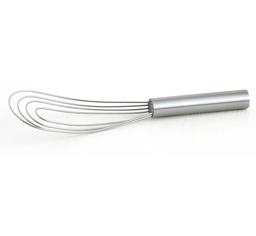 Best Manufacturers 12 Flat Roux Whisk - Metal Handle