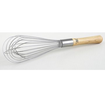 Best Manufacturers 12" Balloon Whisk - Wood Handle