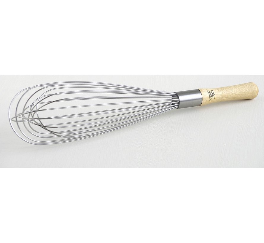 14" Standard French Whisk - Wood Handle