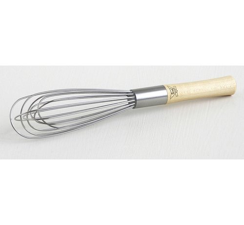 Best Manufacturers 8" Standard French Whisk - Wood Handle