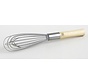 8" Standard French Whisk - Wood Handle