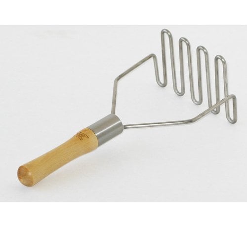 Unbranded Japan Stainless Steel Potato Masher Laminate Wood Handle – Olde  Kitchen & Home