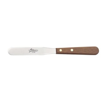 Ateco Icing Spatula, Wood Handle/Stainless Steel 4.25"