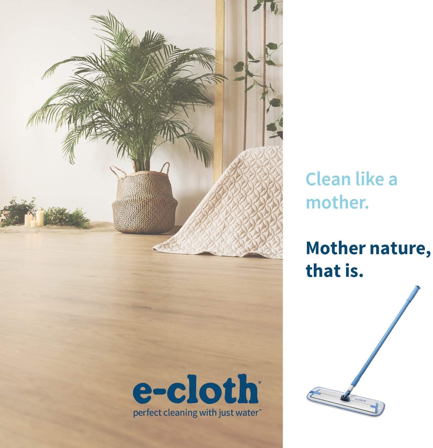 E-Cloth Deep-Clean Mop and Head