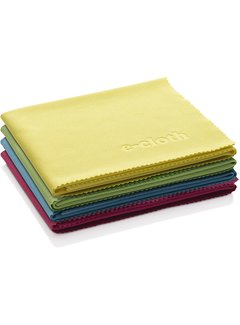 E-Cloth Glass & Polishing Cloths - 4 Pack