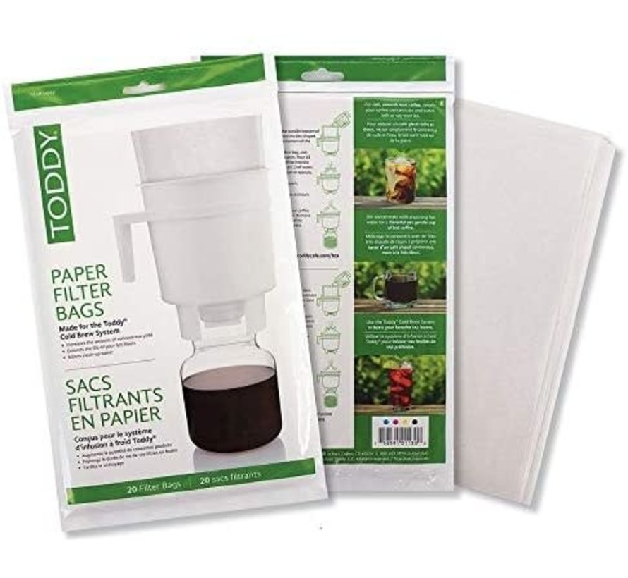 Cold Brew Paper Filter 20-PK