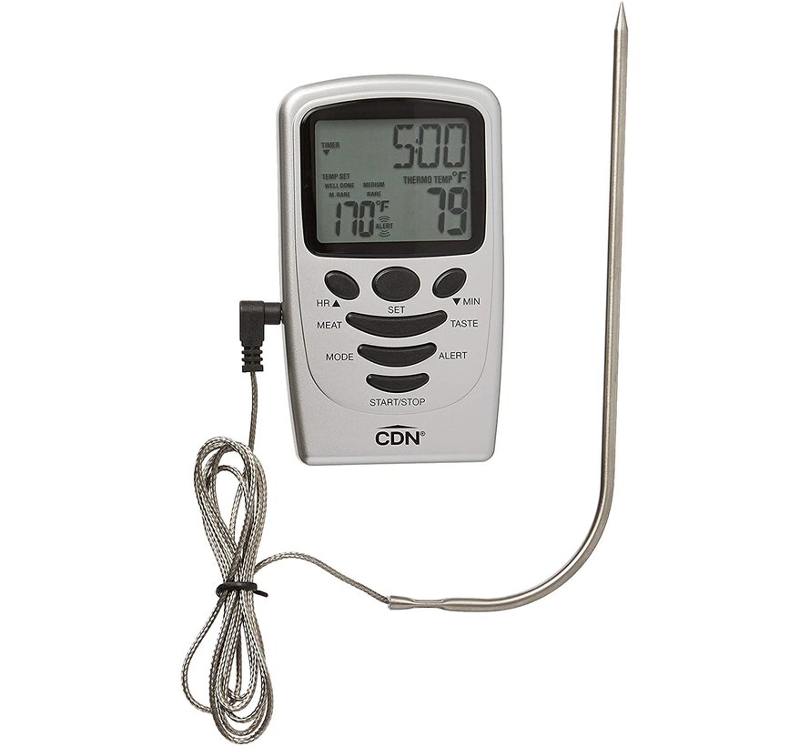 Programmable Probe Thermometer/Timer