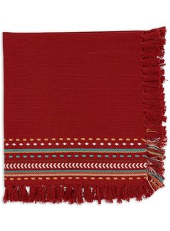 Red Chipotle Hacienda Fringe Napkin