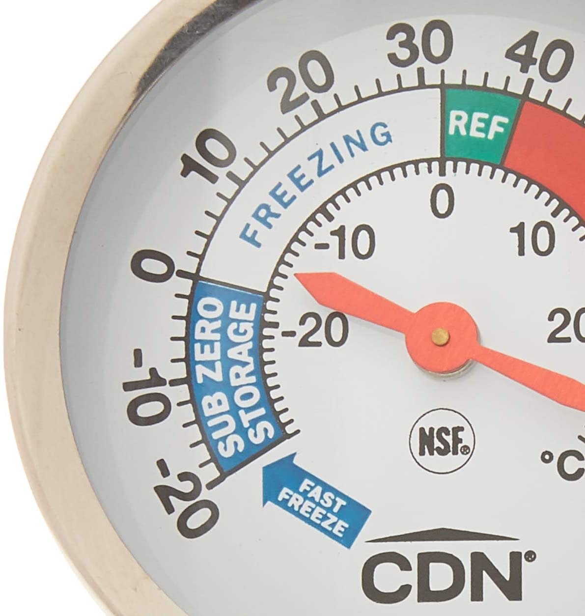 CDN RFT1 Heavy Duty Refrigerator/Freezer Thermometer