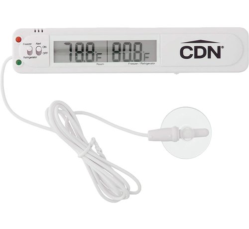 CDN Audio/Visual Refrigerator/Freezer Alarm