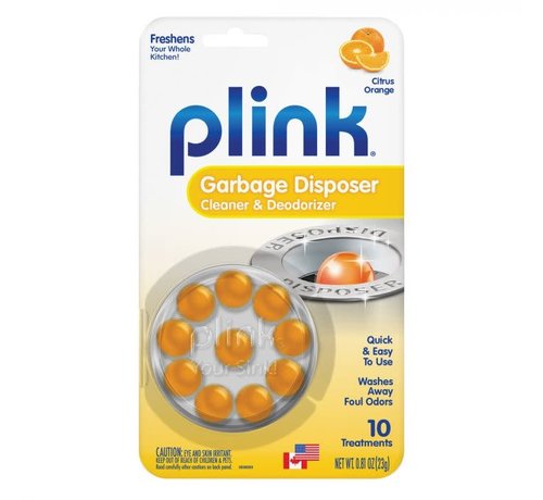 Plink Sink Disposal Cleaner - Citrus Orange