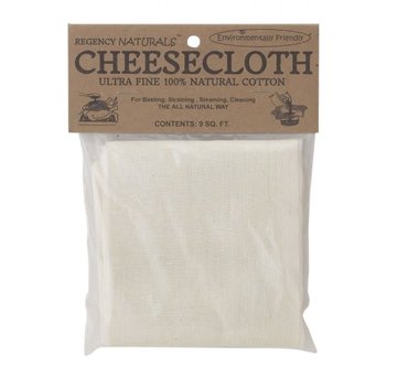 Regency Unbleached Ultra Fine Cheesecloth - 9 Sq Ft