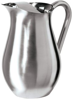 Oggi Pitcher, Stainless Steel 68oz