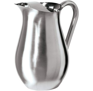 Oggi Pitcher, Stainless Steel 68oz