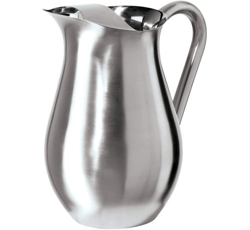 Oggi Pitcher, Stainless Steel 68oz