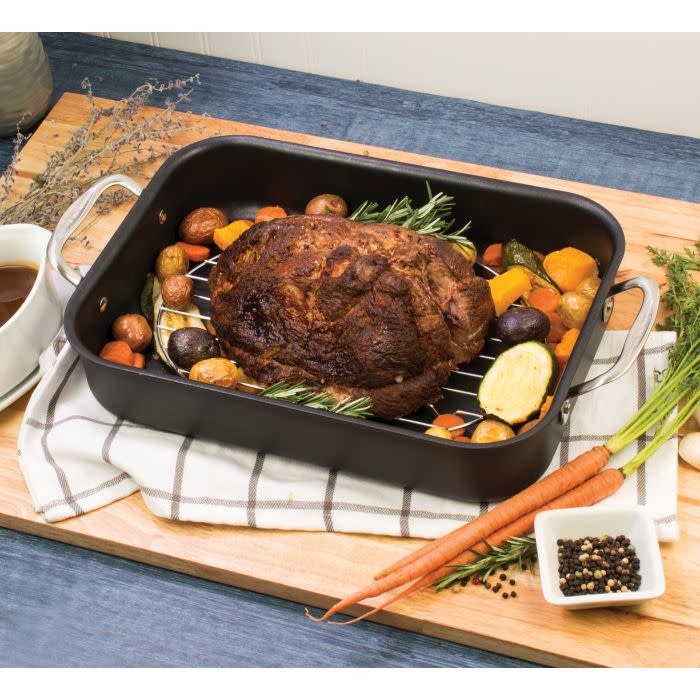 HIC Roasting Rack, Oval Spoons N Spice