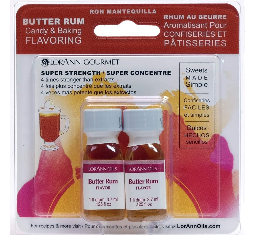 Butter Rum Flavor Twin Pk
