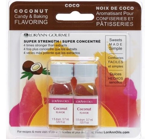 LorAnn Coconut Flavor Twin Pk