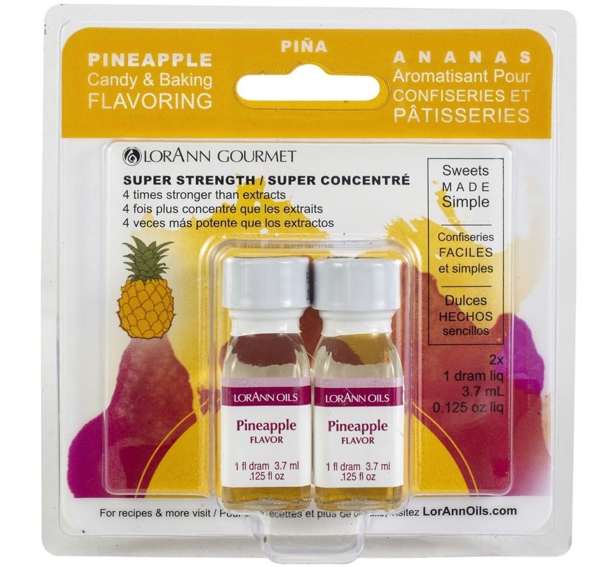 Pineapple Flavor Twin Pk