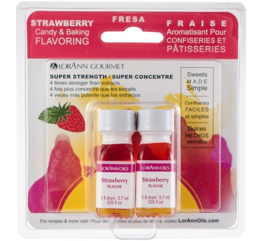Strawberry Flavor Twin Pk