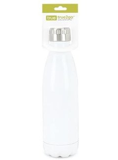 True Brands True2 Go Water Bottles - White
