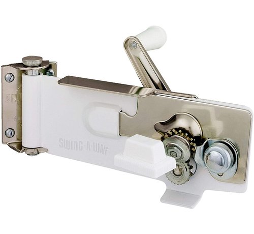 Swing-A-Way Can Opener Wall Mounted White