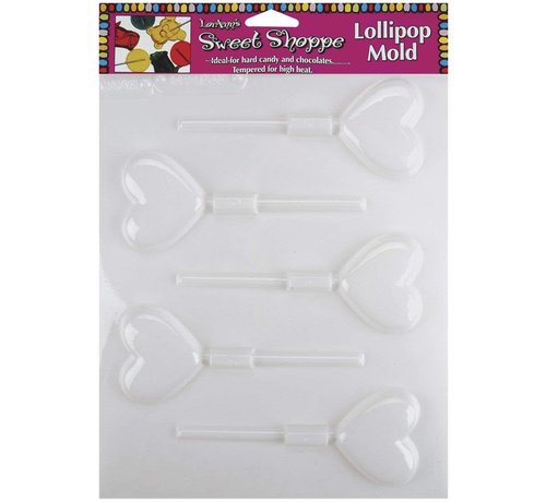 LorAnn Hearts Lollipop Sheet Mold
