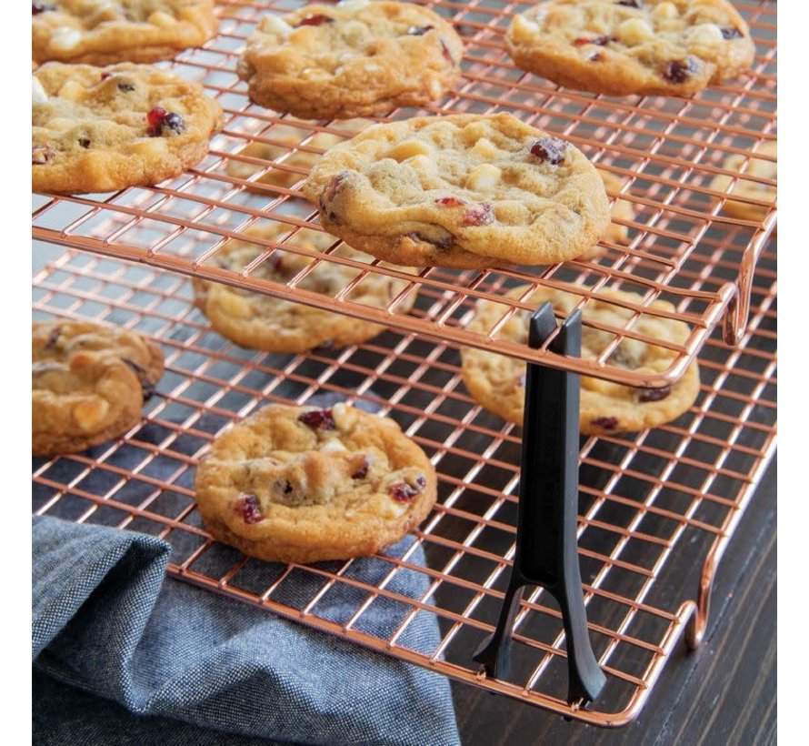 Copper Stackable Cooling Rack Set