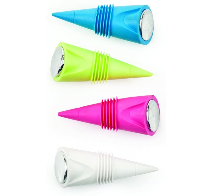 Cone Silicone Bottle Stoppers