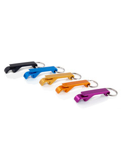 True Brands Straight Key Chain Bottle Opener - Assorted Colors by True