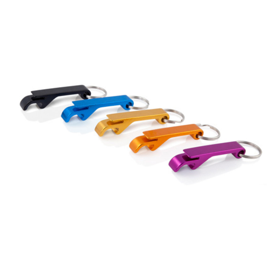 Straight Key Chain Bottle Opener - Assorted Colors by True