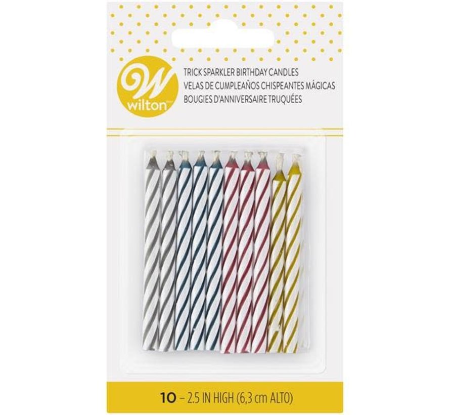 Relighting Trick Candles - 10pk