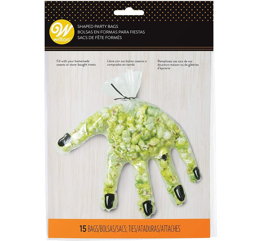 Hand Shaped Treat Bag -15 Count