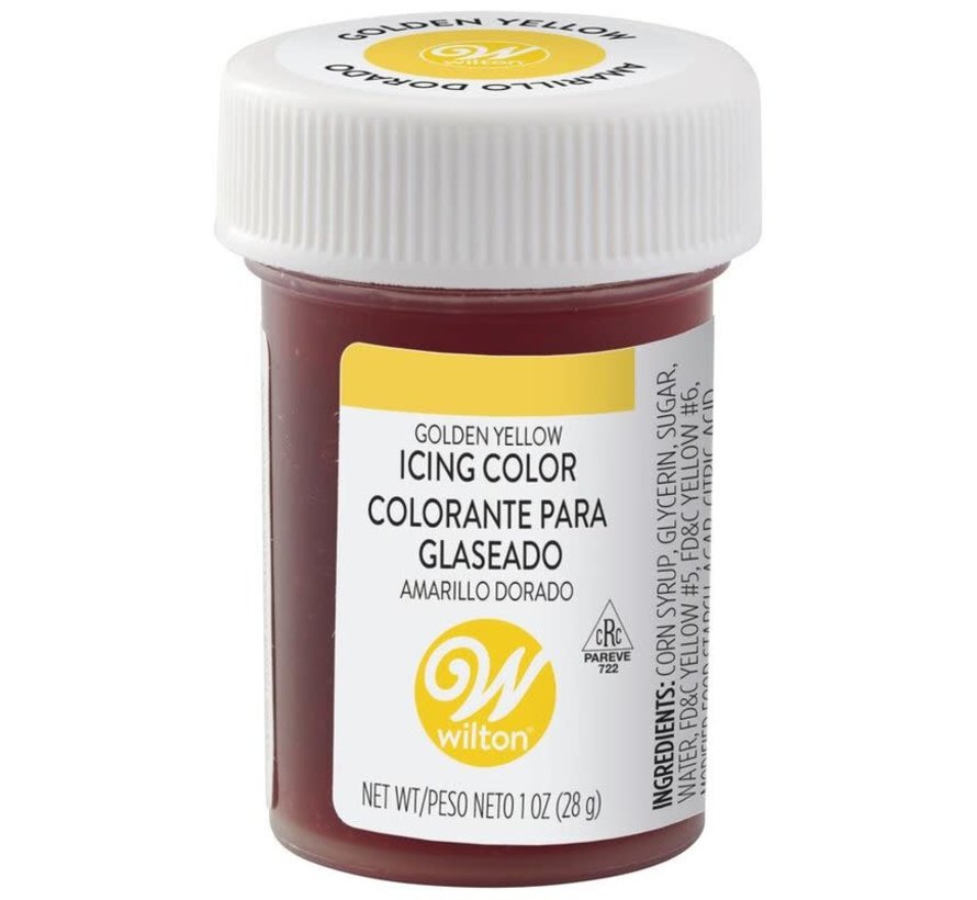 Gold Yellow Icing Color - 1oz