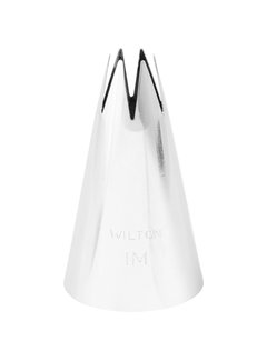 Wilton Stainless Steel Open Star Decorating Tip #1M (4-Pack)