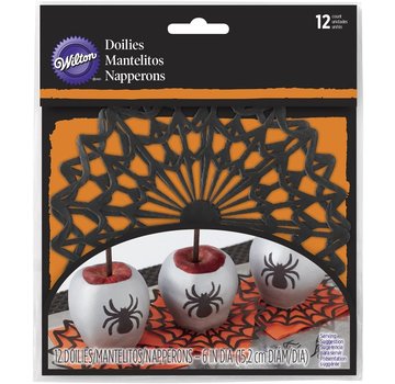 Wilton Spider Web Doilies - 6"