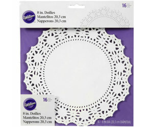 White Grease Proof Doilies, Hobby Lobby
