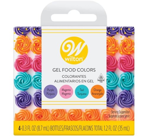 Wilton Neon Gel Icing Colors Set