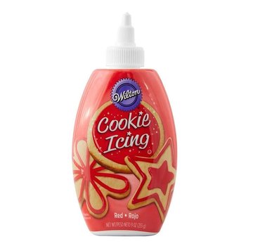 Wilton Red Cookie Icing 9 oz