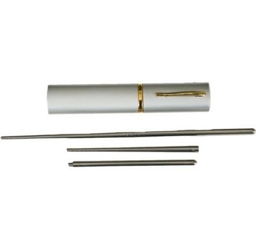 Fuji Chopstick, Stainless Steel With Case