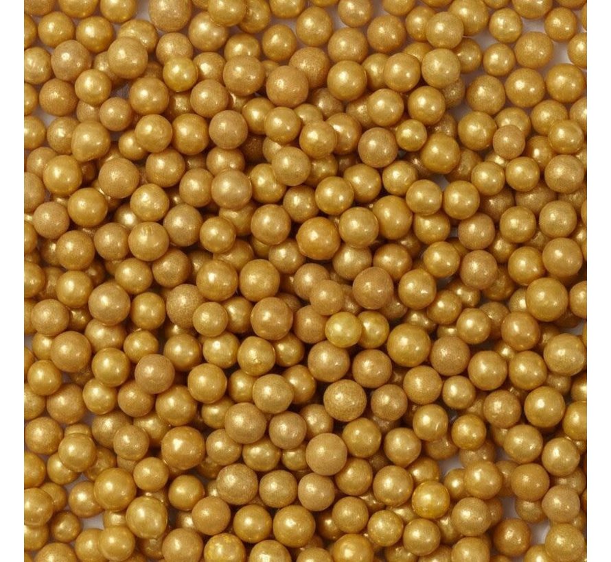 Gold Sugar Pearls
