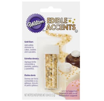 Wilton Gold Stars - Edible Accents