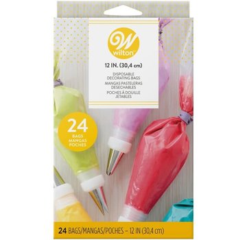 Wilton Wilton 12" Disposable Decorating Bags 24 CT