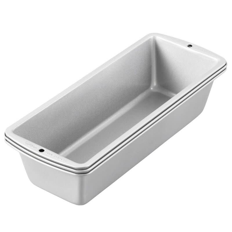 Wilton Long Bread Loaf Pan, NS 2Pc Set 12" x 4.5" Spoons N Spice